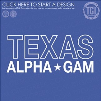 Alpha Gamma Delta-TAMUCC Fall PR