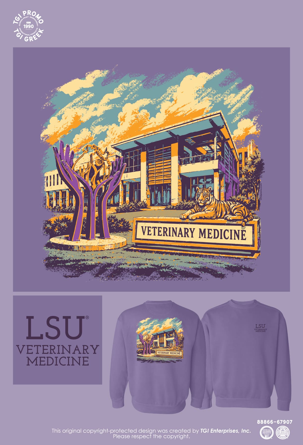 Louisiana State University – SAVMA T-Shirts