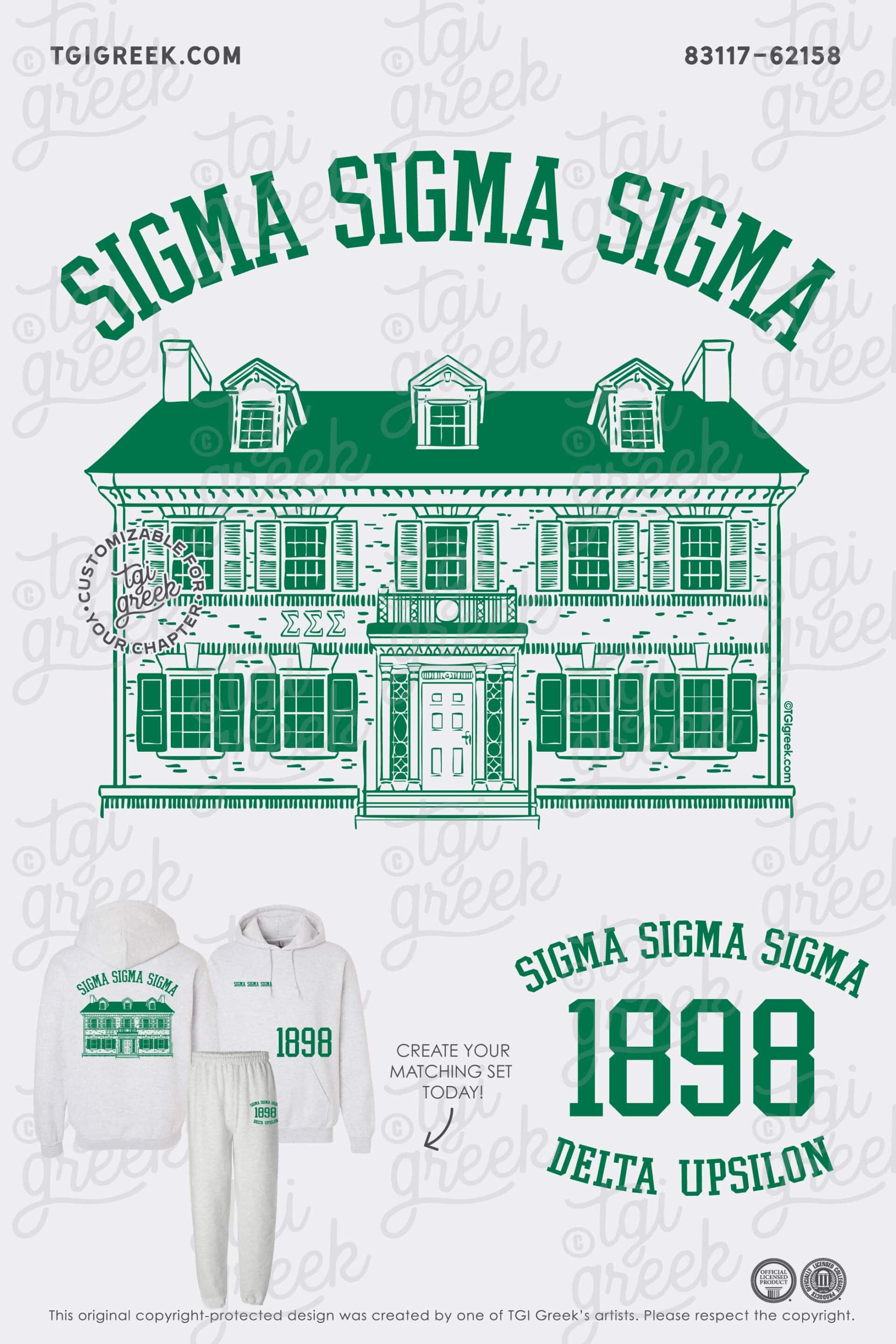 Sigma Sigma Sigma – WEID Sweatshirt Set