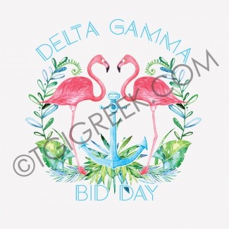 TGI – Delta Gamma Bid Day Tropical