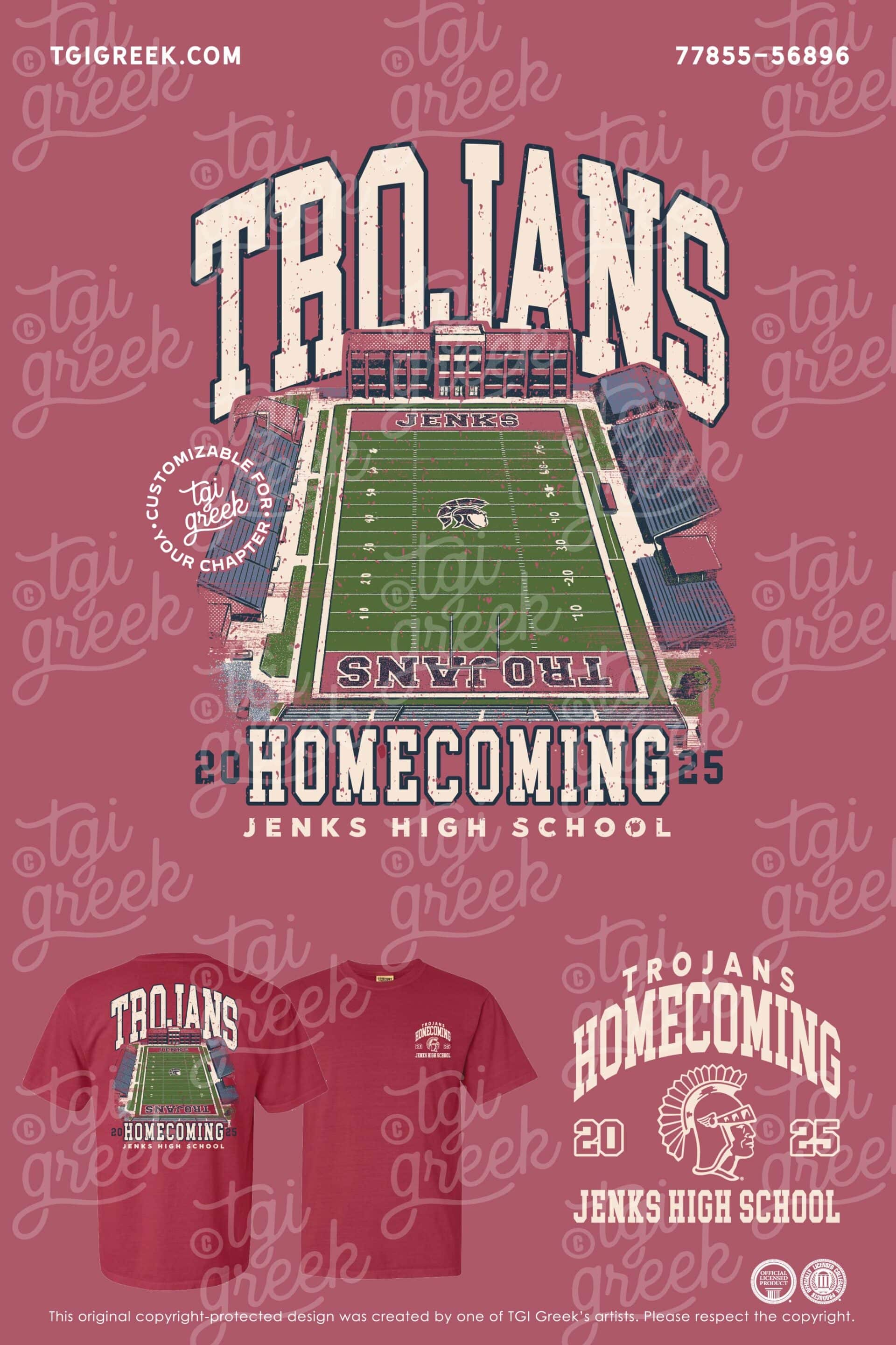 TGI – Jenks High School Trojans Homecoming