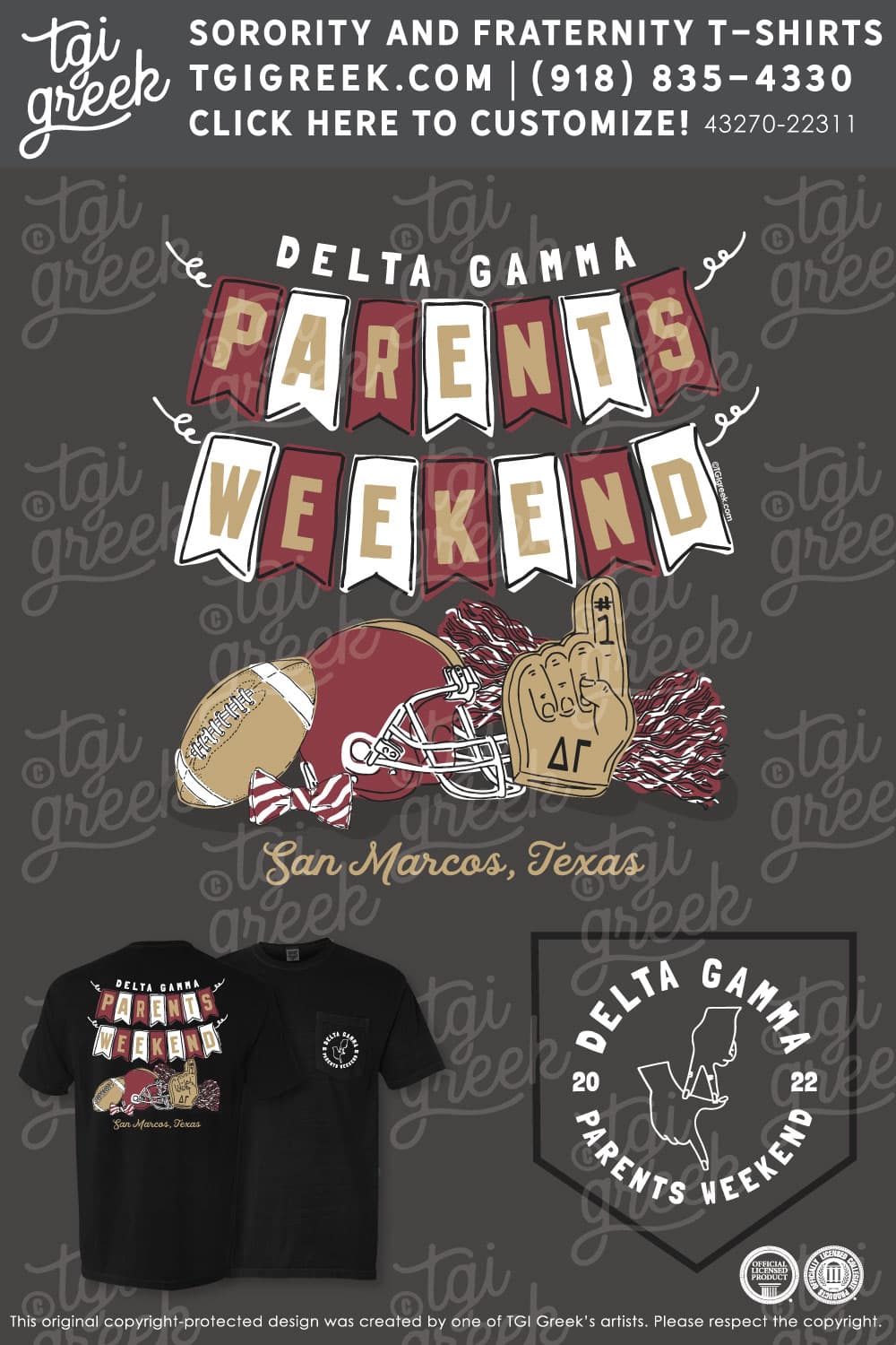 Delta Gamma – TXSU Parents Weekend
