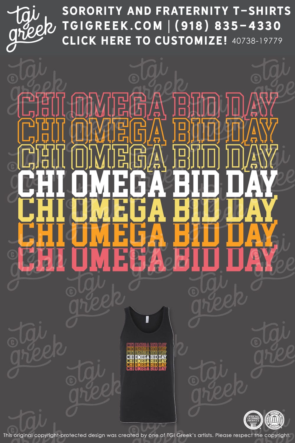 Chi Omega – KU Bid Day
