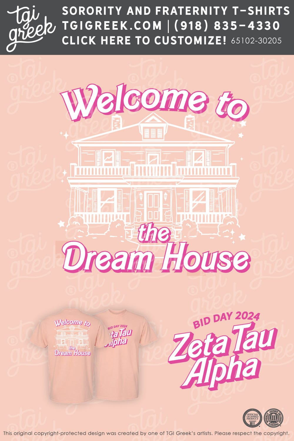 Zeta Tau Alpha – WIN Bid Day