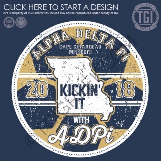 Alpha Delta Pi-SMSU Kickin It