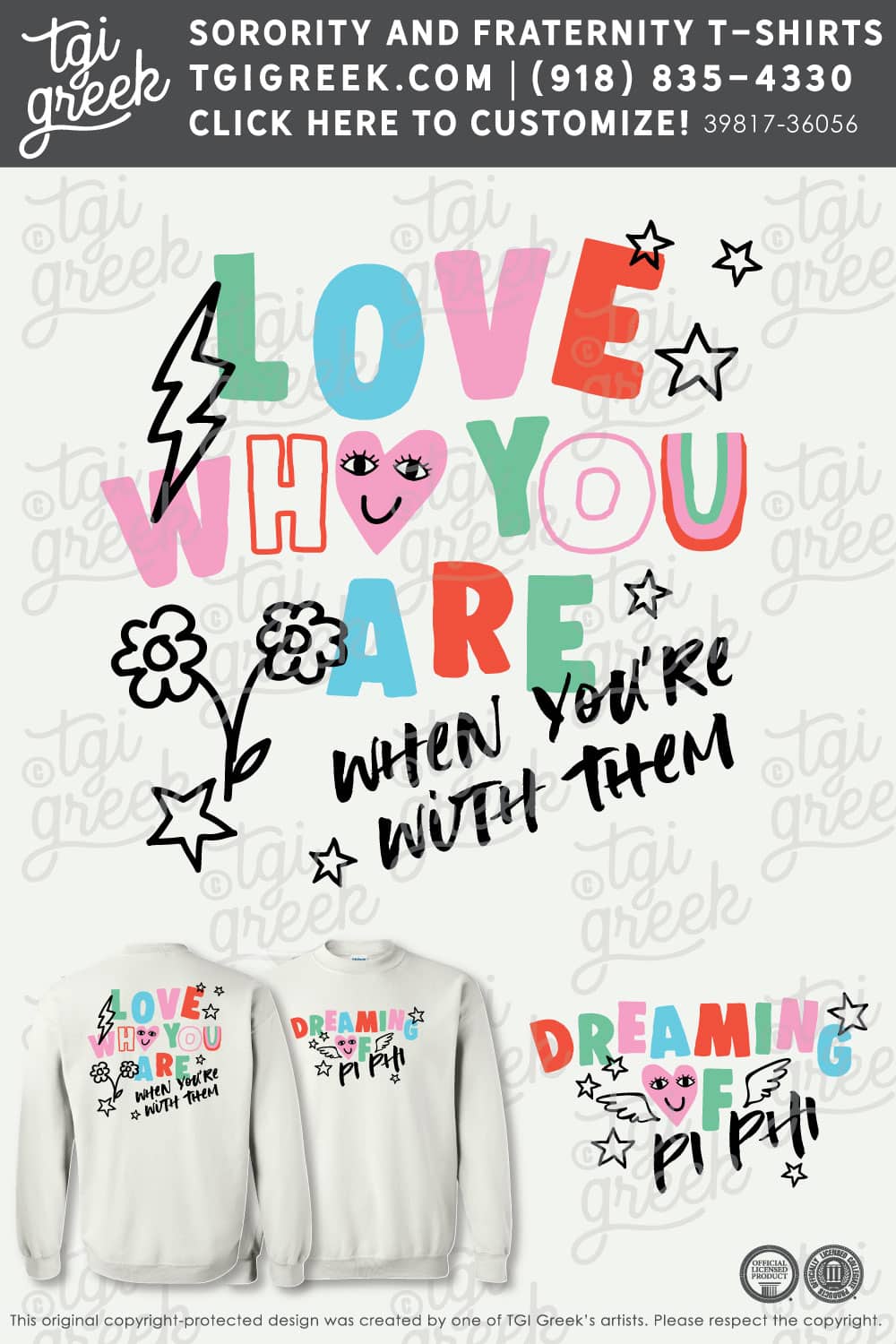 Pi Beta Phi – TENNKN Sweatshirt