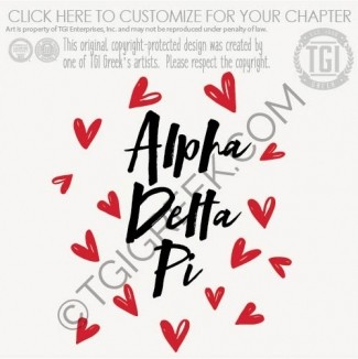 Alpha Delta Pi – Recruitment 6 Hearts