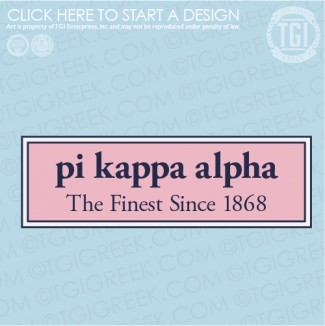 Pi Kappa Alpha-TU Summer PR