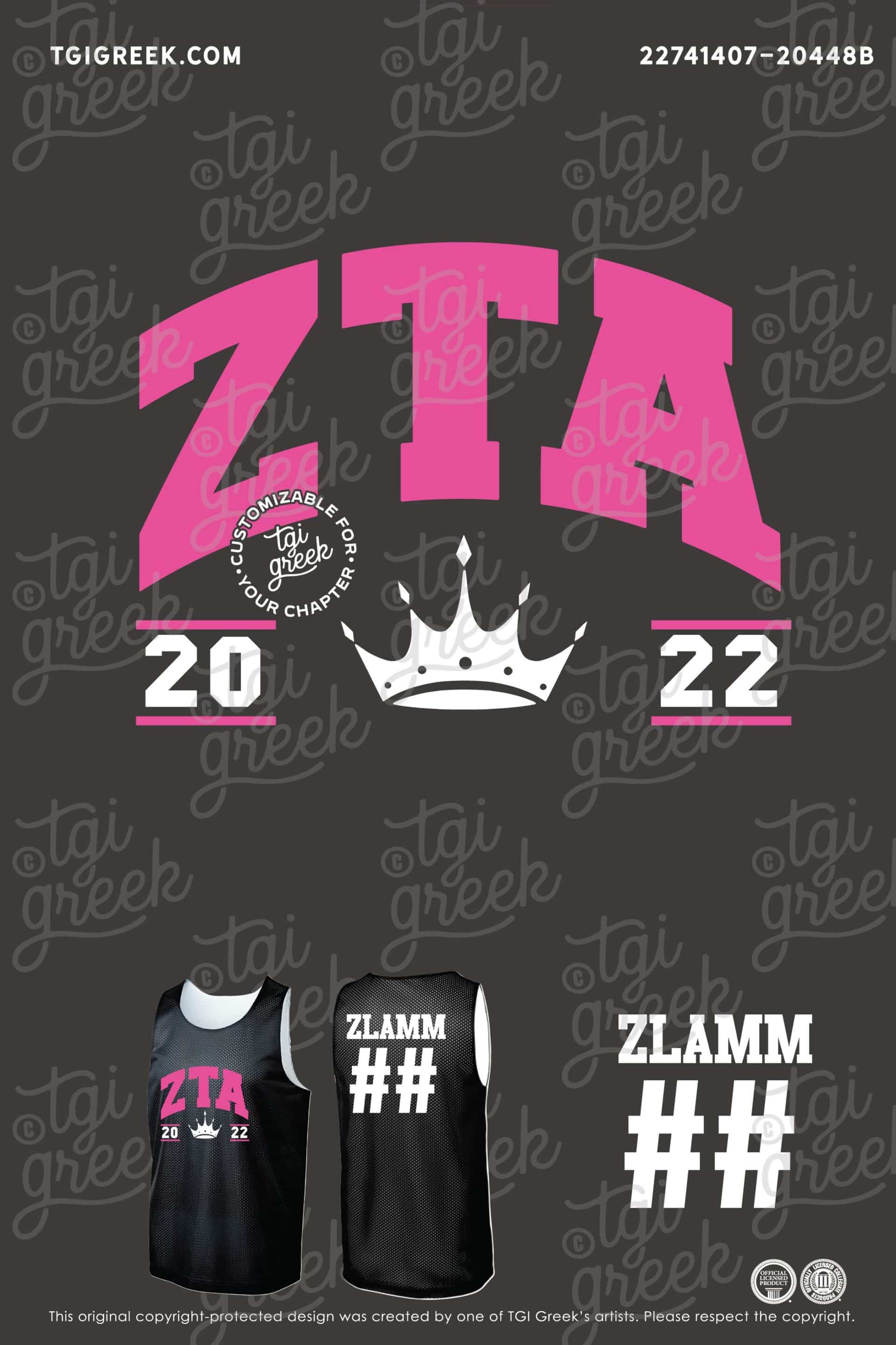 Zeta Tau Alpha – GSU Intramural Jerseys