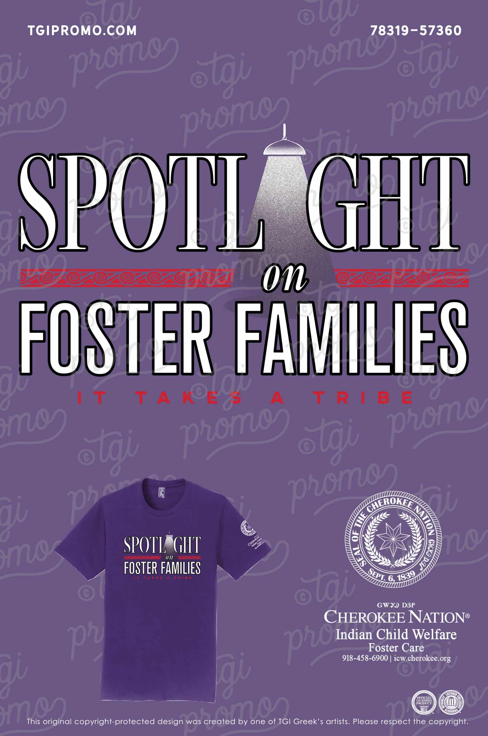 Cherokee Nation – Foster Care Spotlight Tees