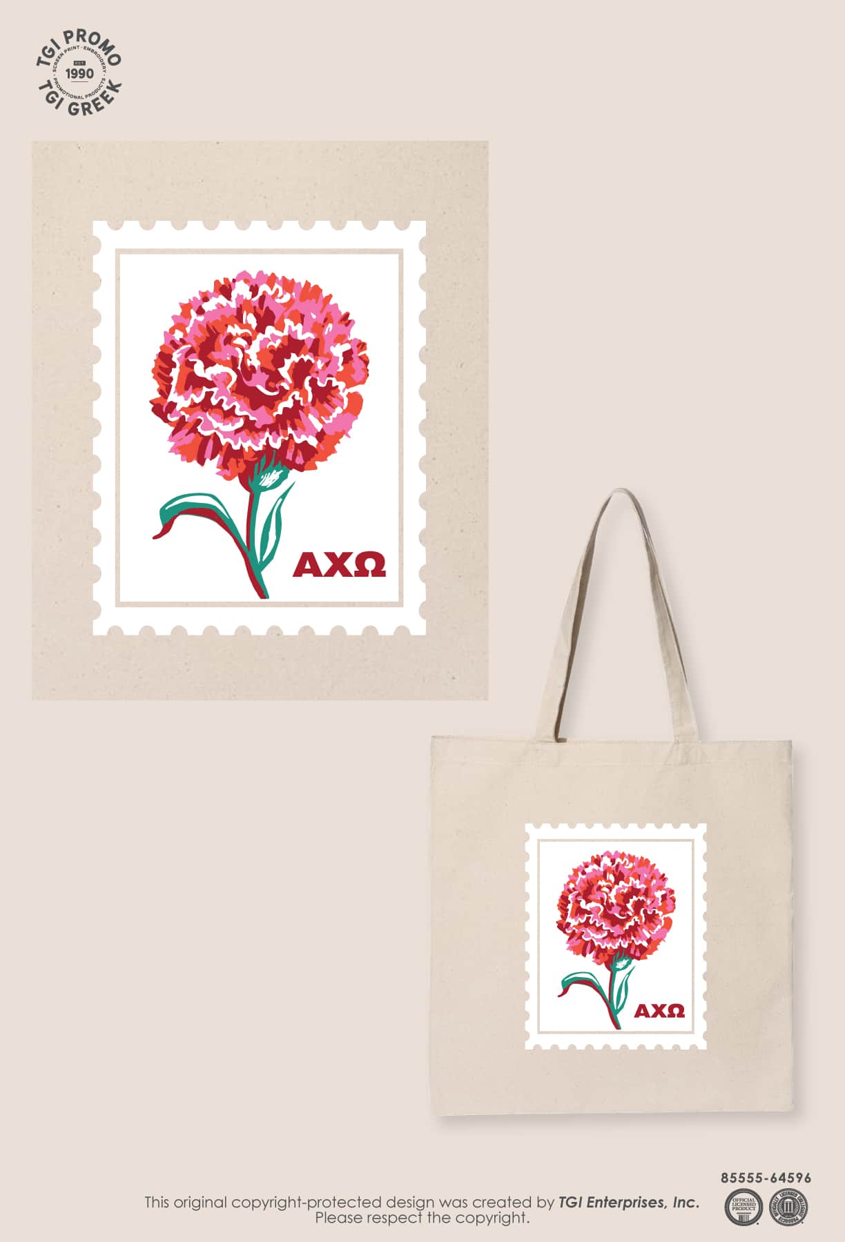Alpha Chi Omega – TENNKN Tote