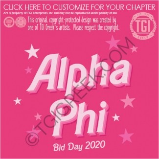 Alpha Phi – Bid Day