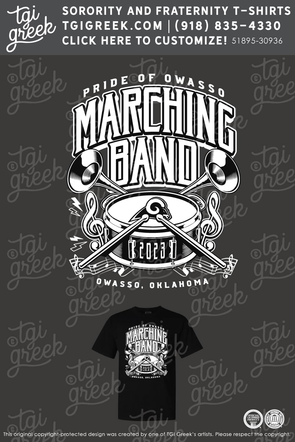 TGI – K-12 Gold Band