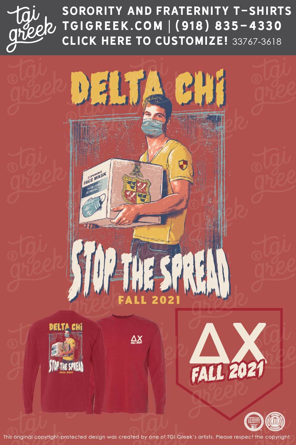 Delta Chi – USCI Shirt Fundraiser