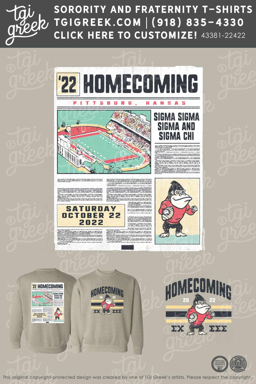 Sigma Sigma Sigma – PSU Homecoming