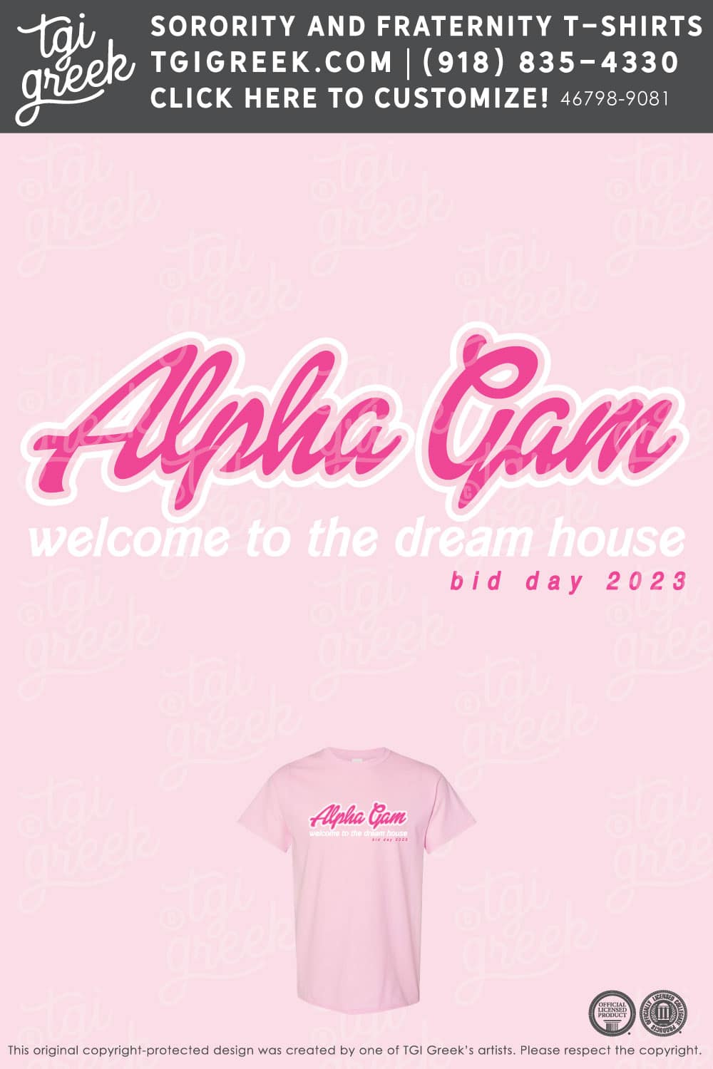 Alpha Gamma Delta – UCM Spring Bid Day