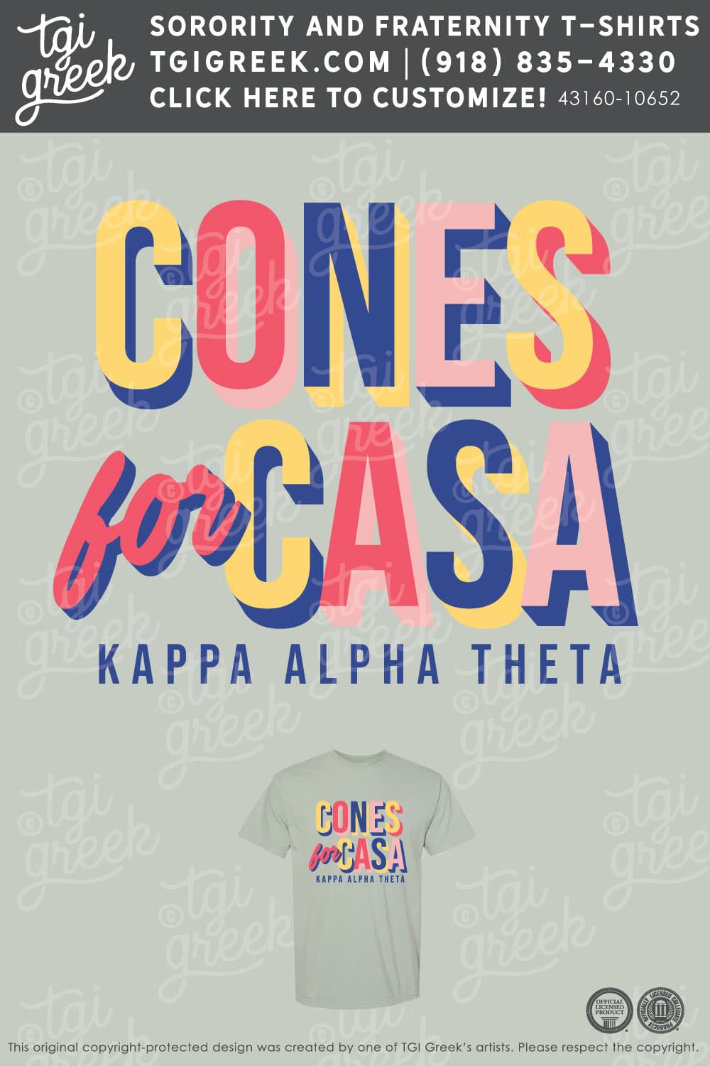 Kappa Alpha Theta – OSU Cones For Casa