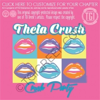 TGI Kappa Alpha Theta Crush Pucker Up 1912