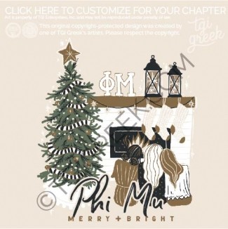 Phi Mu – whimsical Fireplace