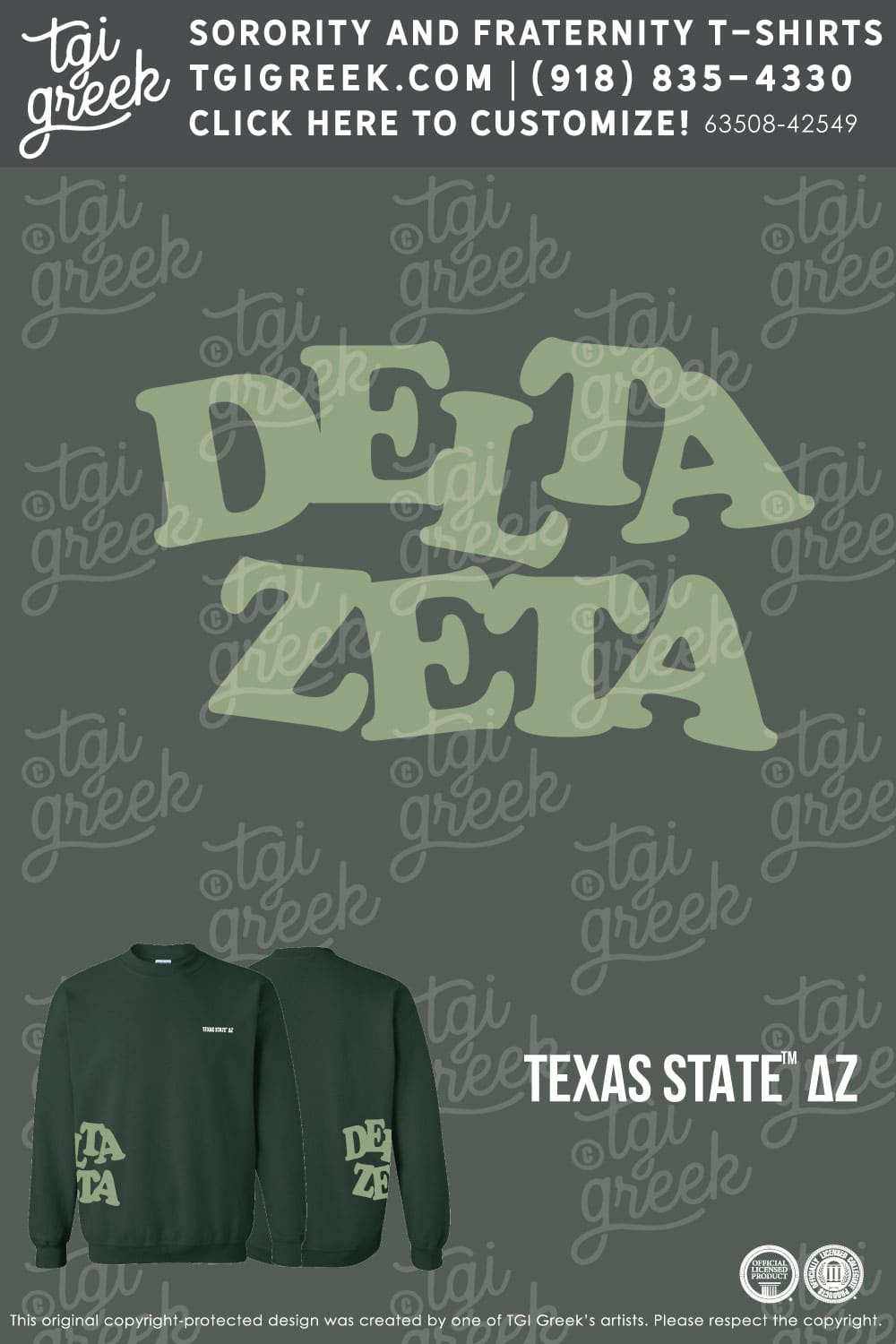 Delta Zeta – TXSU Delta Zeta Merch