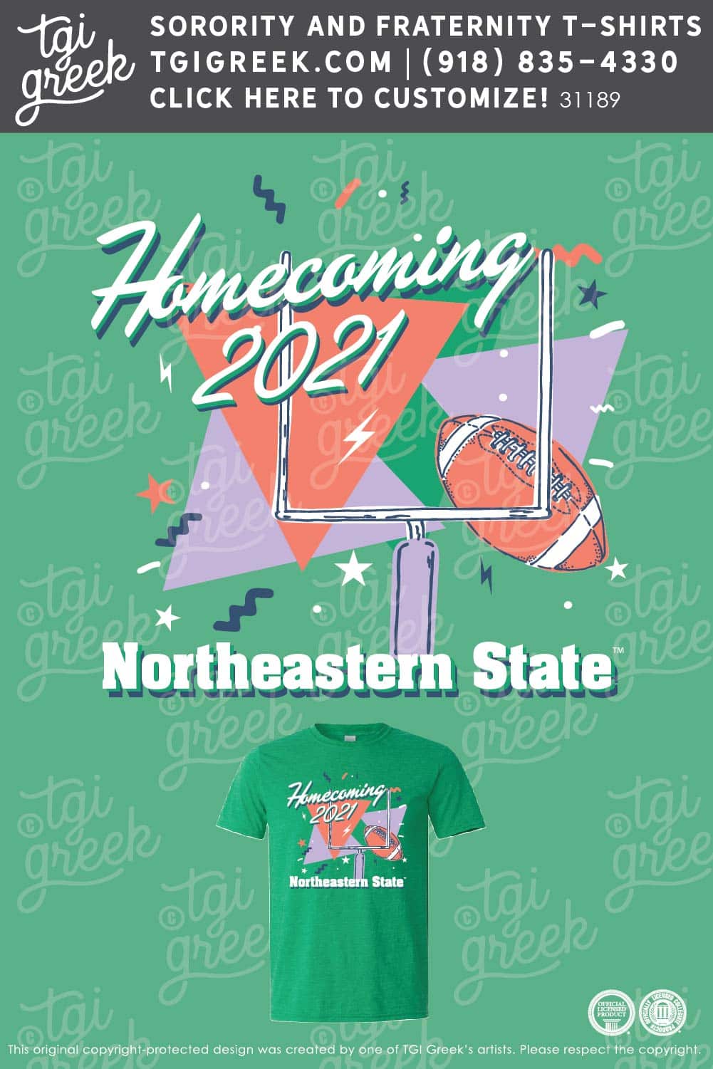 Northeastern State University – Homecoming Football
