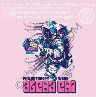 TGI – Alpha Phi Astro Donuts 2001