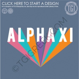 TGI-Alpha Xi Delta PR Rainbow