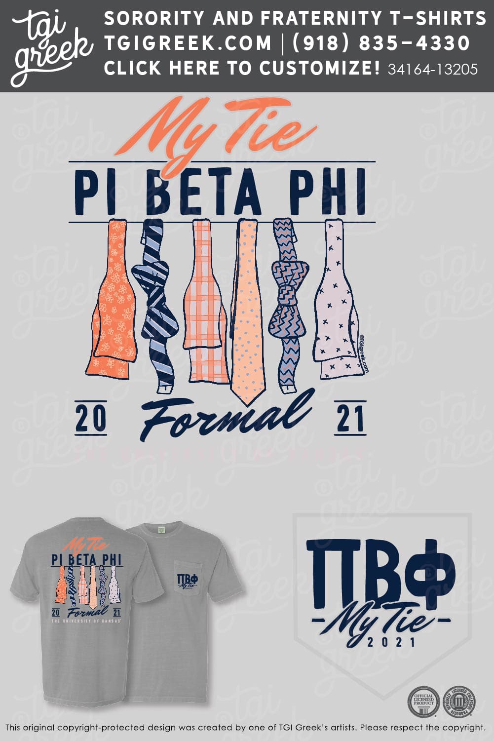 Pi Beta Phi – KU My Tie