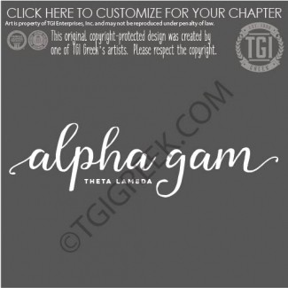 Alpha Gamma Delta – UWFL PR