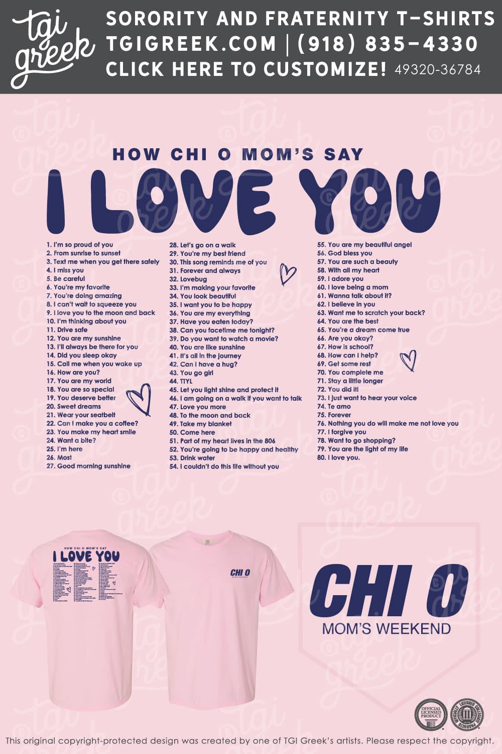 Chi Omega – WTAM Moms Day