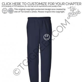 TGI – Alpha Gamma Delta Psychodelic PR Smiley Face Joggers