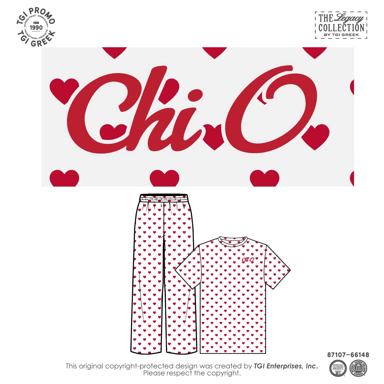 Chi Omega – NCSU Pajamas