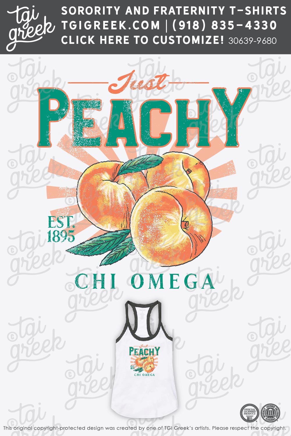 Chi Omega – Summer PR Peaches