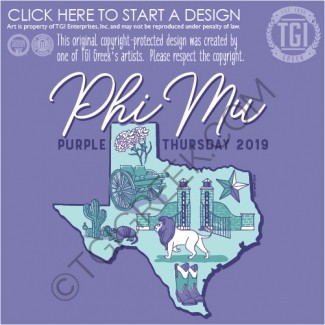 Phi Mu-TSU Purple Thursday