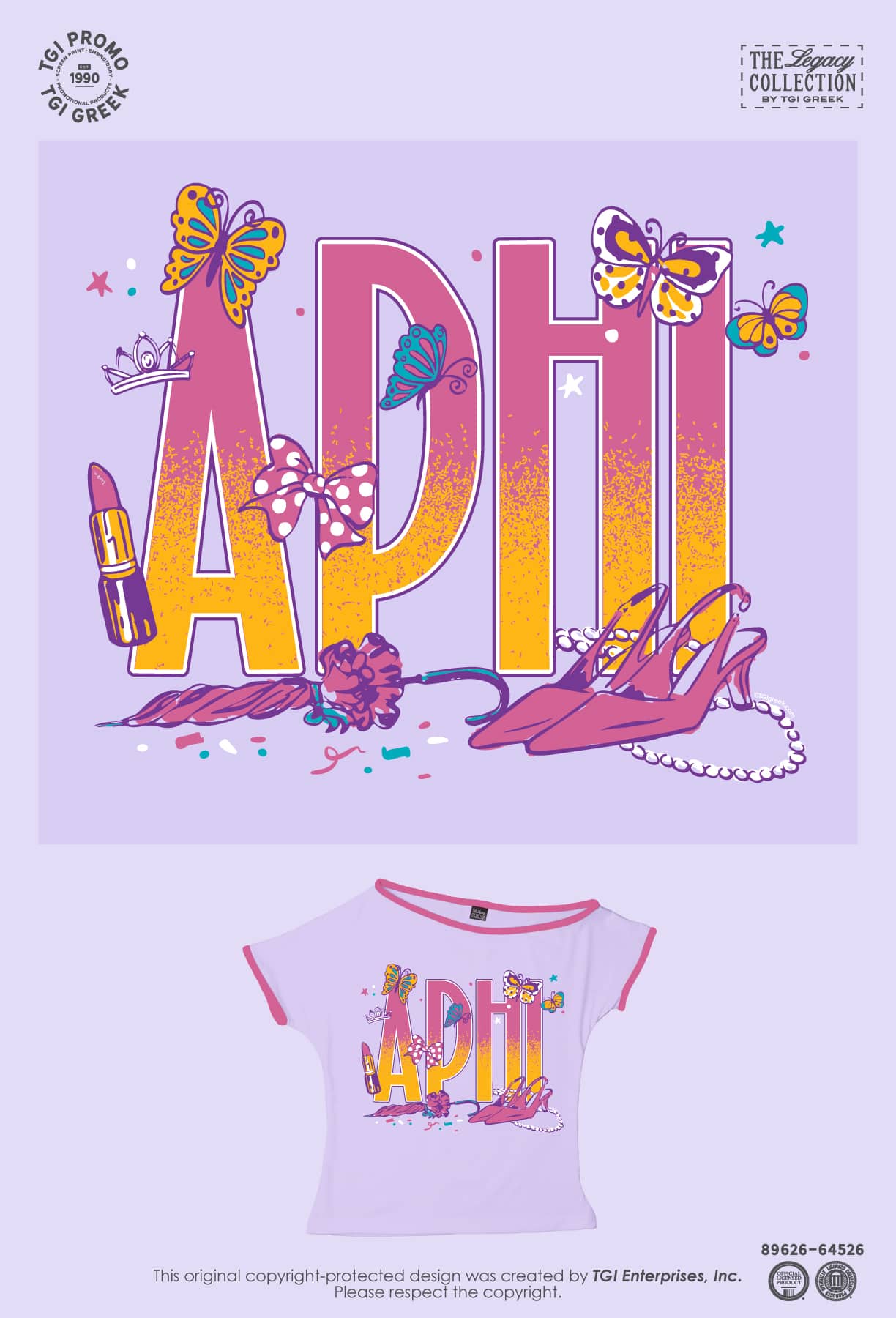 Alpha Phi – TGI Greek New Stock Fancy Nancy