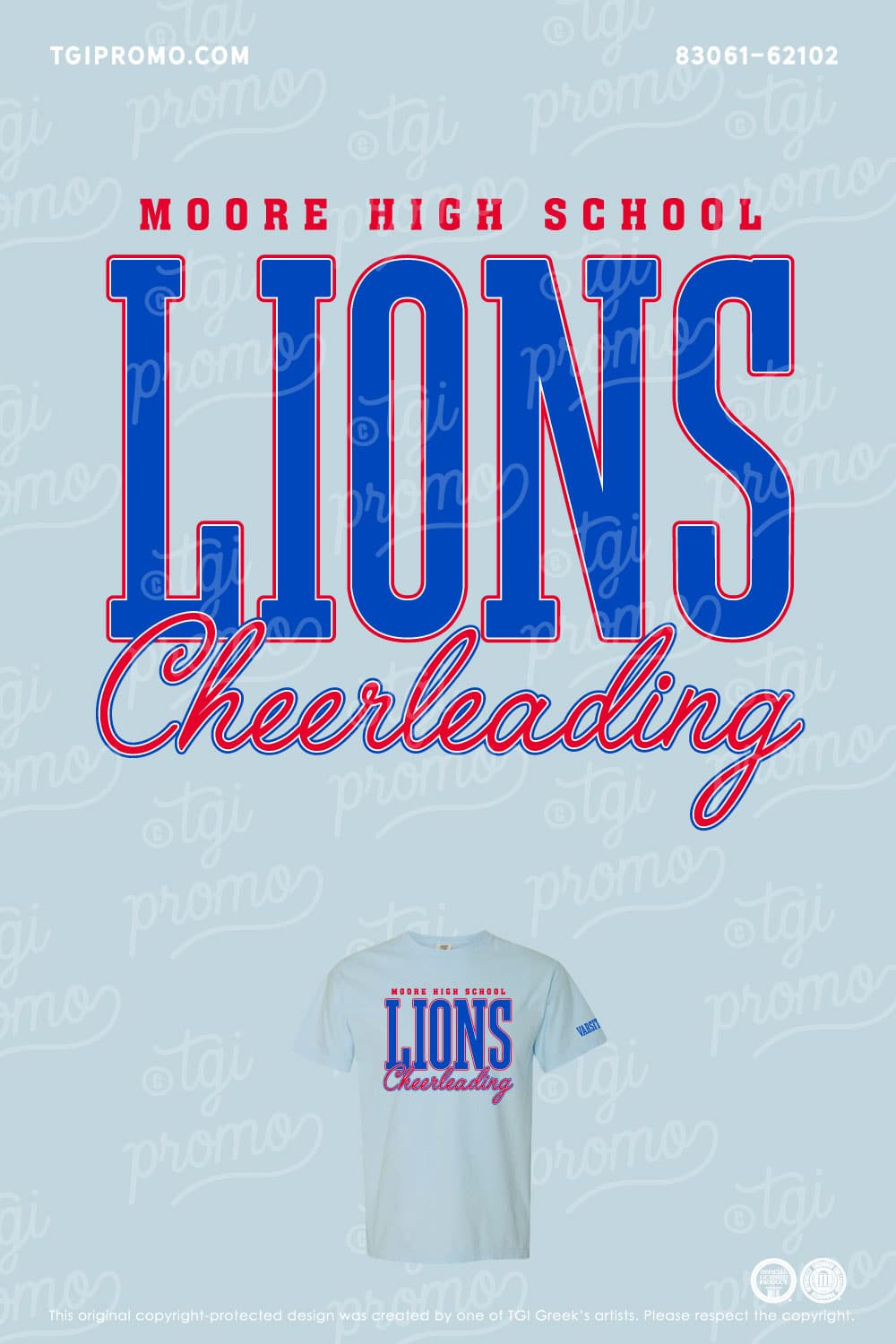 Moore HS – Cheer Tee