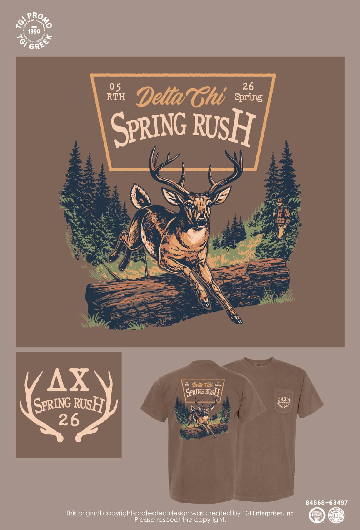 Delta Chi – JSUY Spring Rush Shirt