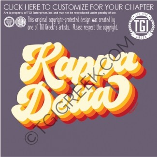 TGI-Kappa Delta Groovy Stacked