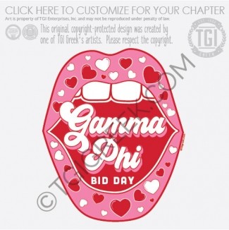 TGI-Gamma Phi Beta Heart Mouth