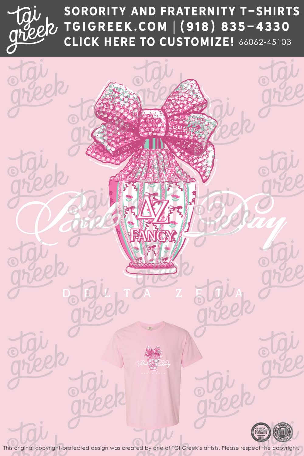 TGI – Delta Zeta Fancy Perfume Bid Day
