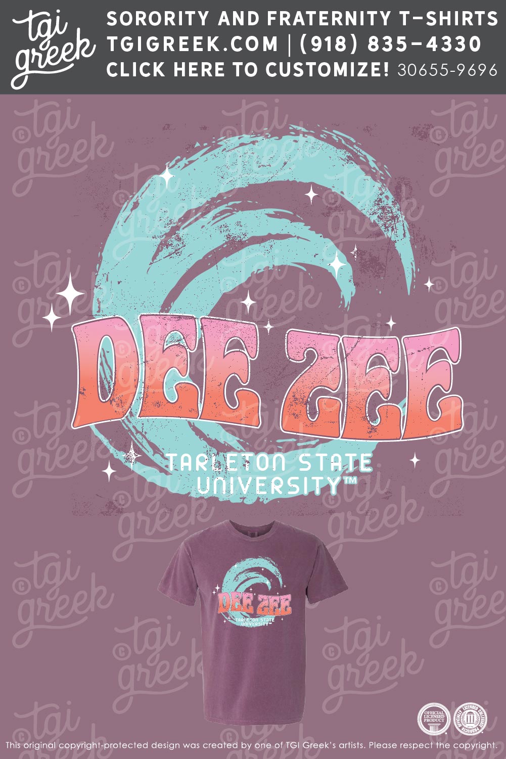 Delta Zeta – Summer Shirt