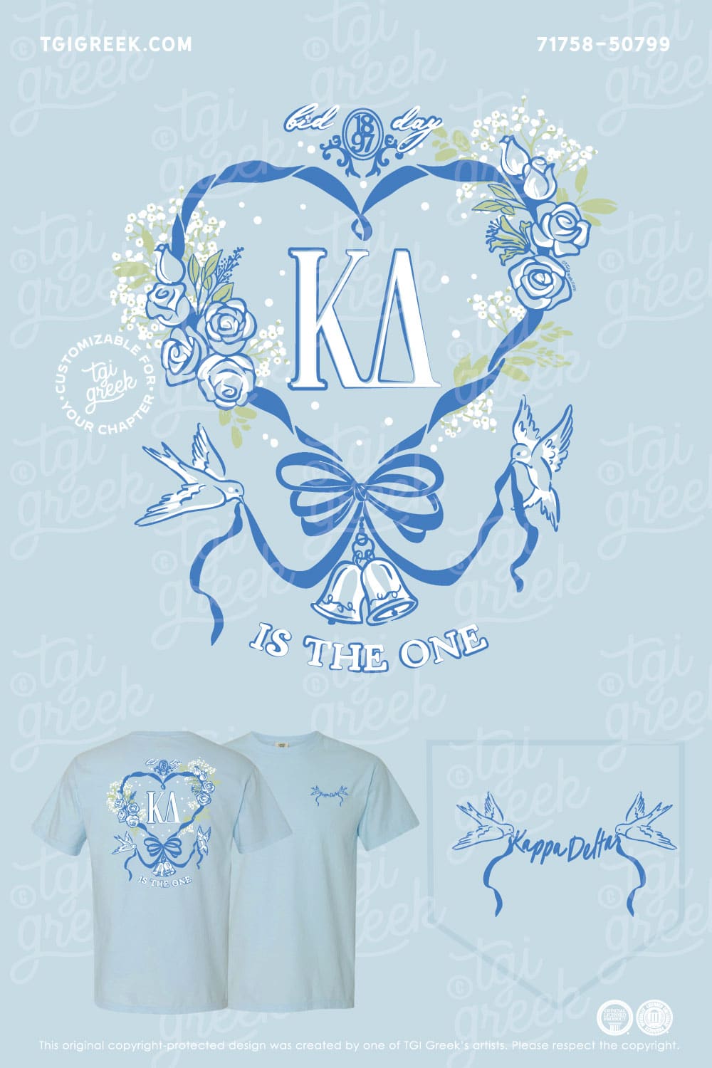 TGI – Kappa Delta Wedding Crest