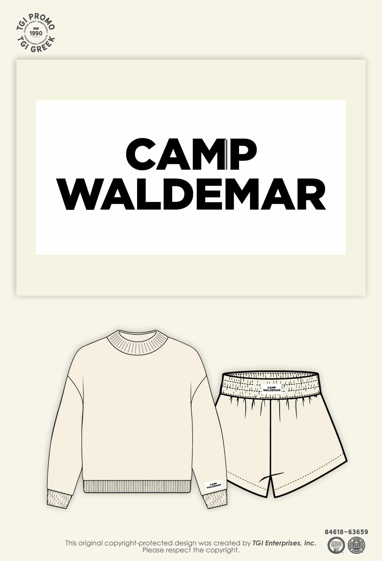 TGI Promo – Camp Legacy Collection Waffle Knit Sample
