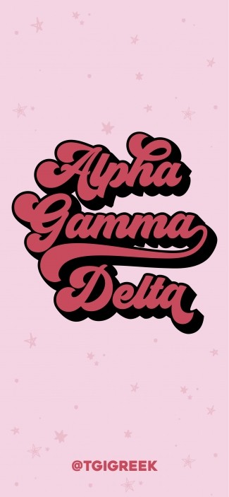 Alpha Gamma Delta – Groovy Stars
