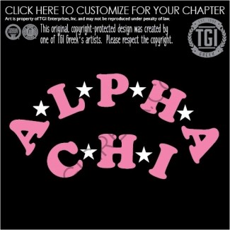 Alpha Chi Omega-KU new Member Tank