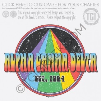 Alpha Gamma Delta – Rainbow Prism PR