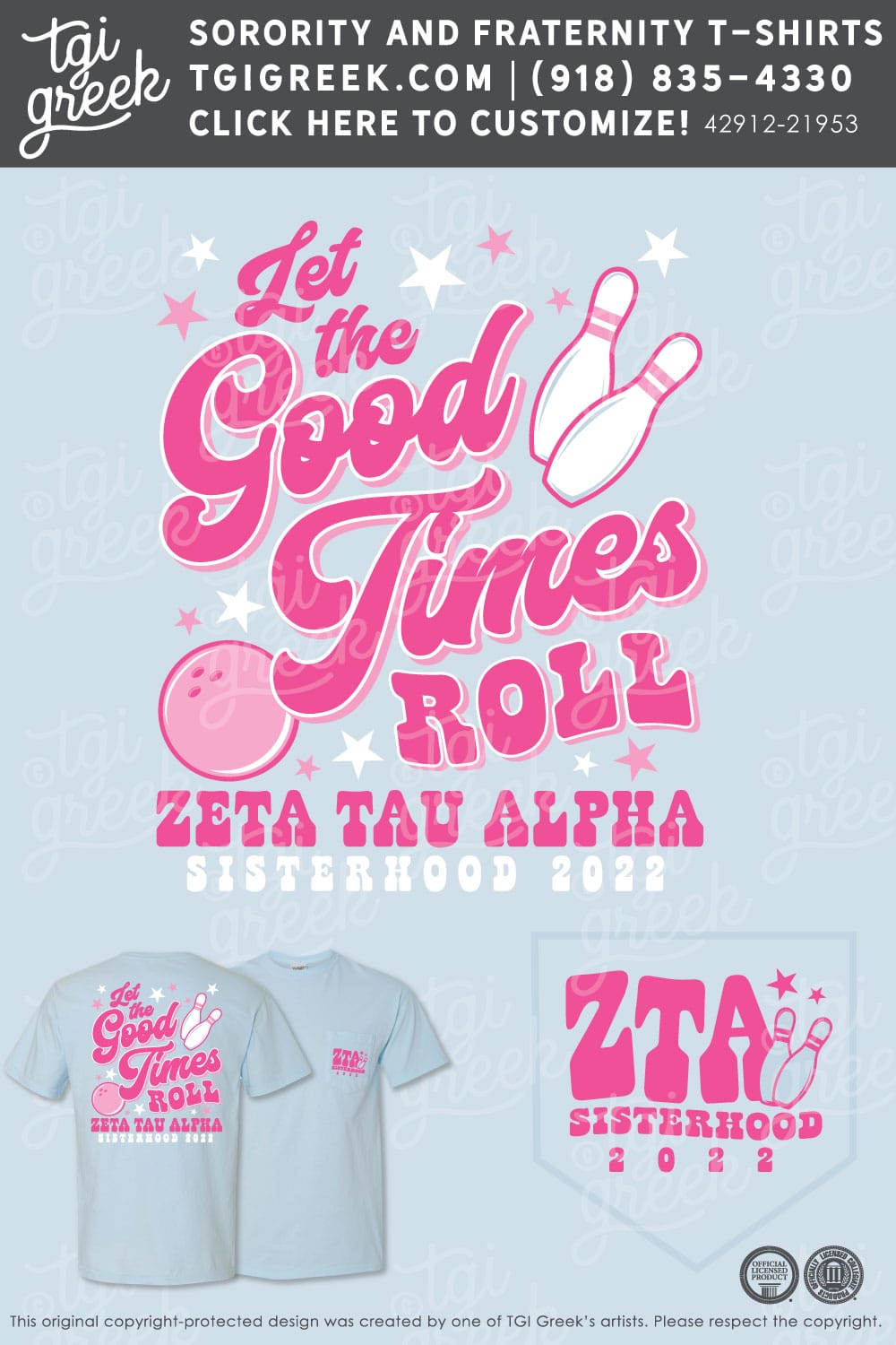 Zeta Tau Alpha – WTAM Sisterhood Bowling
