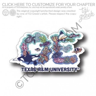 TAMU – Ocean Engeneering Stickers