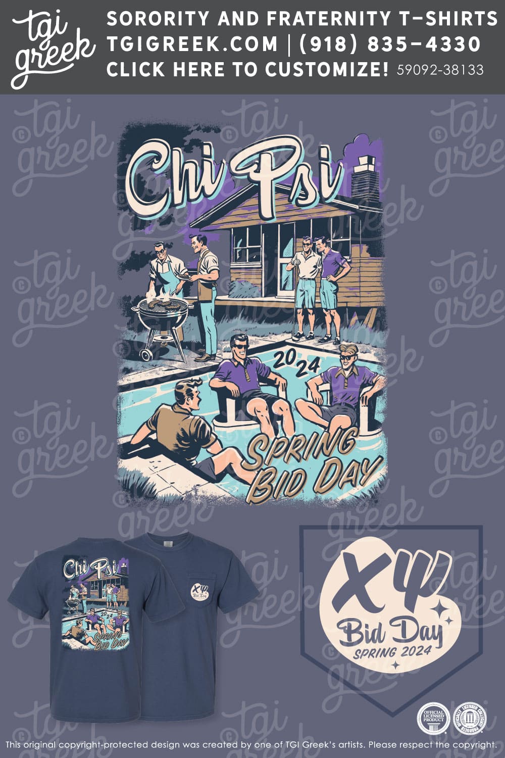 Chi Psi – ROLL Bid Day