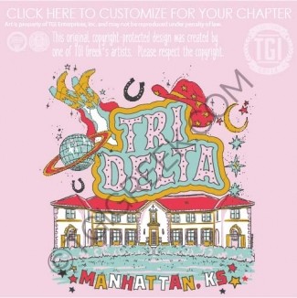 Delta Delta Delta – KSU house Collage